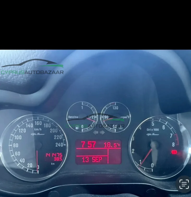 2007 Alfa Romeo 147 1.6L Petrol Hatchback for Sale in Cyprus – €2,000