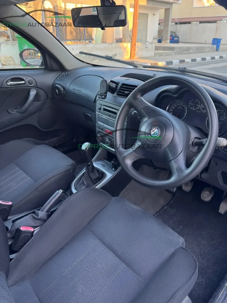 2007 Alfa Romeo 147 1.6L Petrol Hatchback for Sale in Cyprus – €2,000